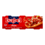 3× تون بصلصة الطماطم 80 غرام، إزابيل