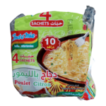 4× إندومي بنكهة دجاج بالليمون 70 غرام