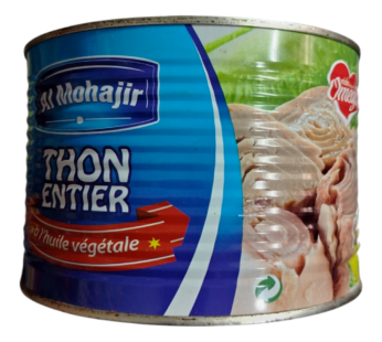 تون بالزيت 1700 غرام، مهاجر