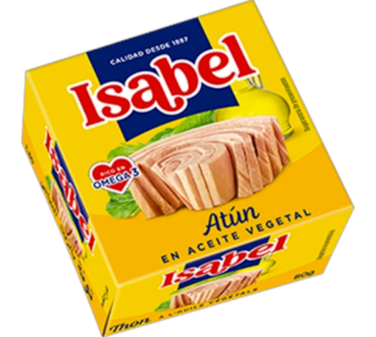 تون بالزيت 80 غرام، إزابيل