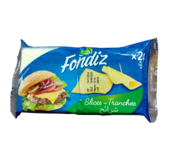 جبن شرائح 24 قطعة، فونديز