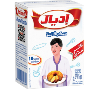 سكر فانيلا 10 أكياس، إديال