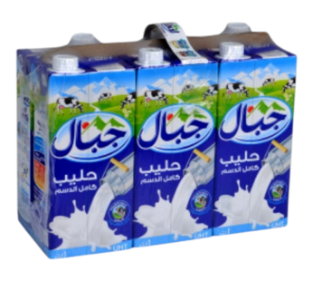 6× حليب معقم 1 لتر، جبال، 1 حزمة