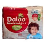 حفاظات الأطفال، 30 وحدة، الرقم 6، دلع