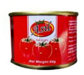 معجون الطماطم 60 غرام، أسيل